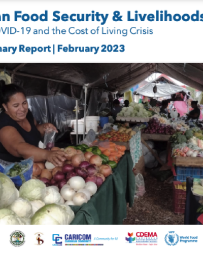 Caribbean Food Security & Livelihoods Survey Impacts of COVID-19 and the Cost of Living Crisis